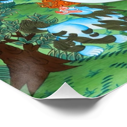 Die neun psychischen Abidings Samatha Poster (Ecke)