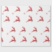 Die neunköpfigen Rentierfresser Geschenkpapier (Flach)