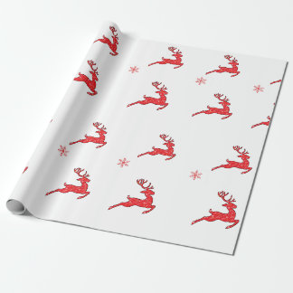 Die neunköpfigen Rentierfresser Geschenkpapier