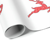 Die neunköpfigen Rentierfresser Geschenkpapier (Rolleneckpunkt)