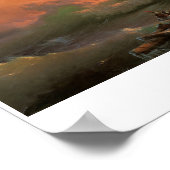 Die neunte Welle Ivan Aivasovsky Seescape Poster (Ecke)