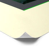 Die neunte Welle~ Ivan Aivazovsky Poster (Ecke)