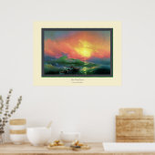 Die neunte Welle~ Ivan Aivazovsky Poster (Küche)
