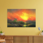 Die neunte Welle Leinwanddruck (Insitu (Wohnzimmer))