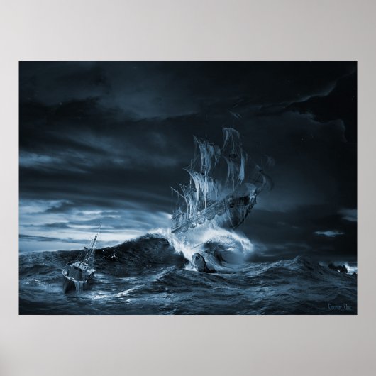 Die neunte Welle remake, digitale Kunstwerke Poster (Vorne)