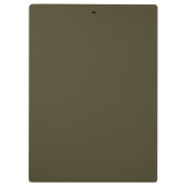 Die neunte Welle (Sturmsee mit rotem Sonnenunterga Klemmbrett (Rückseite)