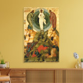 Die Neuordnung unseres Herrn Leinwanddruck (Insitu (Wohnzimmer))