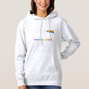 Die Neurovielfalt feiert das Spektrum. Das Gehirn Hoodie