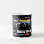 Die Neurovielfalt feiert das Spektrum. Das Gehirn  Kaffeetasse (Mittel)