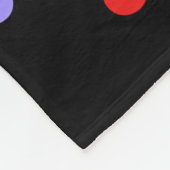 Die Neurovielfalt feiert die Autismus-Spektrumgehi Fleecedecke (Ecke)