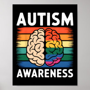 Die Neurovielfalt feiert die Autismus-Spektrumgehi Poster
