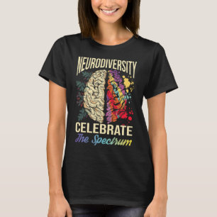 Die Neurovielfalt feiert die SpektrumsAutismus T-Shirt