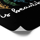 Die Neurovielfalt ist ein schönes Bewusstsein für Poster (Ecke)