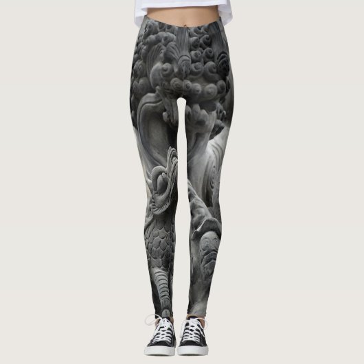Die Neutrale der phantastischen asiatischen Skulpt Leggings (Vorderseite)