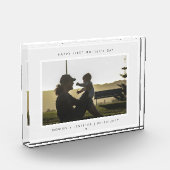 Die Neuzeit der Minimalistischen Muttersprache Fotoblock (Links)