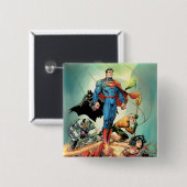 Die New 52 Cover #3 Capullo Variante Button (Vorne & Hinten)