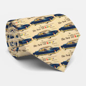 Die New '52 Kaiser Car Tie Krawatte (Gerollt)