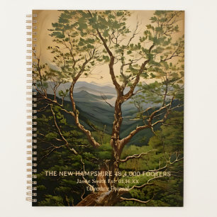 Die New Hampshire 48 4.000 Fuß hohen Berge, NH48 B Planer