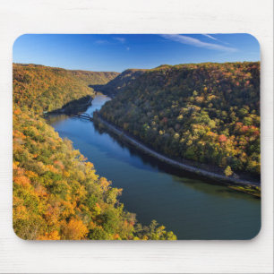 Die New River Gorge im Hawks Nest State Park Mousepad