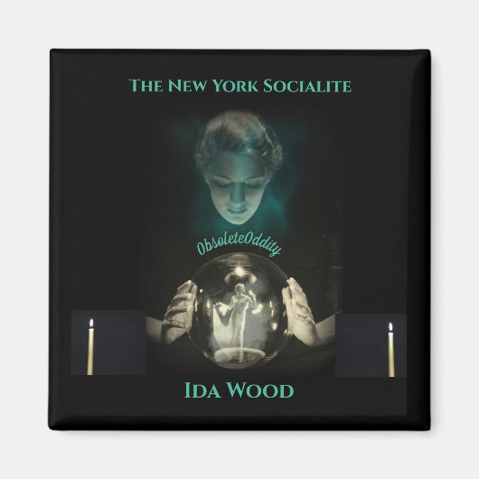 Die New Yorker Sozialistin - Ida Wood Magnet (Vorne)