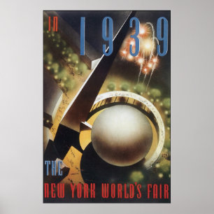 Die New- YorkWeltausstellung 1939 Poster