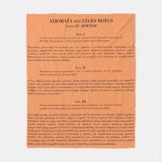 Die Newton'schen Gesetze der Fleece werfen eine Me