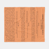 Die Newton'schen Gesetze der Fleece werfen eine Me (Vorderseite (Horizontal))