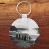 Die Niagarafälle ~ 1853 Schlüsselanhänger (Vorderseite)