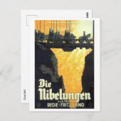 Die Nibelungen Opera 1924 Film Postkarte (Vorne/Hinten)
