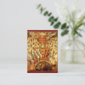 Die Nicene Creed - Gebetskarte (Flat) Visitenkarte (Stehend Vorderseite)