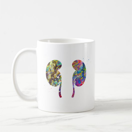 Die Nidneys-Anatomie Kaffeetasse (Links)