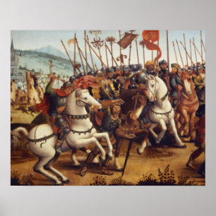 Die Niederlage Athens durch Minos, König von Kreta Poster