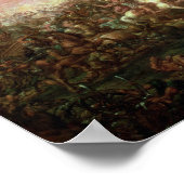 Die Niederlage Darius durch Alexander Poster (Ecke)