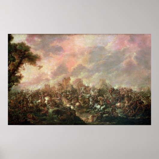 Die Niederlage Darius durch Alexander Poster (Vorne)
