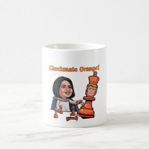 Die Niederlage des orangen Königs Kaffeetasse