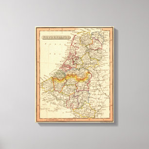 Die Niederlande 10 Leinwanddruck