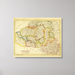 Die Niederlande 2 Leinwanddruck