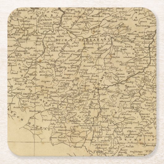 Die Niederlande 6 Rechteckiger Pappuntersetzer (Vorderseite)