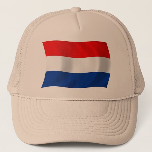 Die Niederlande-Flaggenmütze Truckerkappe (Vorderseite)