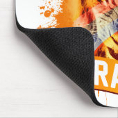 Die Niederlande "ich blute Orange" auf Holländer Mousepad (Ecke)