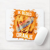 Die Niederlande "ich blute Orange" auf Holländer Mousepad (Mit Mouse)