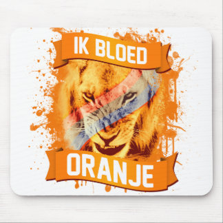 Die Niederlande "ich blute Orange" auf Holländer Mousepad
