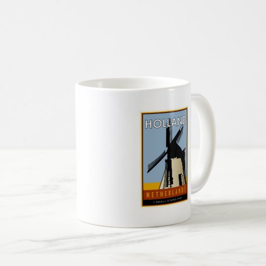 die Niederlande Kaffeetasse (VorderseiteRechts)