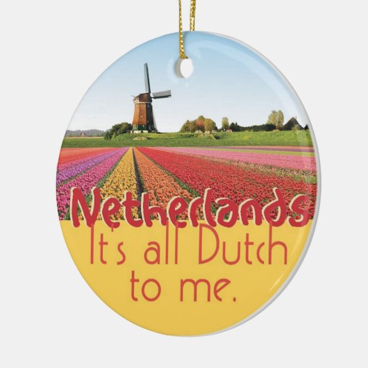 Die NIEDERLANDE Keramikornament (Links)