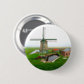 Die Niederlande landschaftliche Landschaft mit Win Button (Vorne & Hinten)