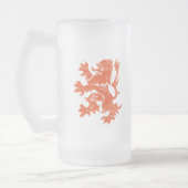 Die Niederlande Mattglas Bierglas (Links)
