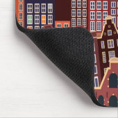 Die Niederlande nachts Mousepad (Ecke)