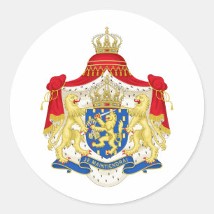 Die Niederlande NL Runder Aufkleber