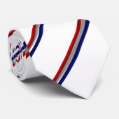 Die Niederlande stripes Flagge Krawatte (Gerollt)