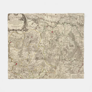 Die Niederlande und Belgien 3 Fleecedecke